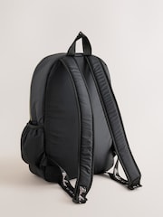 Baker by Ted Baker Back to School Black Quilted Bow Backpack - Image 4 of 6