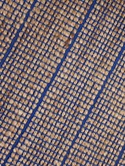 MADE.COM Blue Hurley Woven Jute Doormat - Image 2 of 4