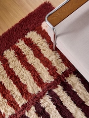 MADE.COM Burgundy Red Brute Rug - Image 2 of 5