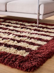 MADE.COM Burgundy Red Brute Rug - Image 3 of 5