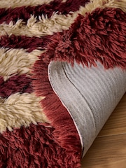 MADE.COM Burgundy Red Brute Rug - Image 4 of 5