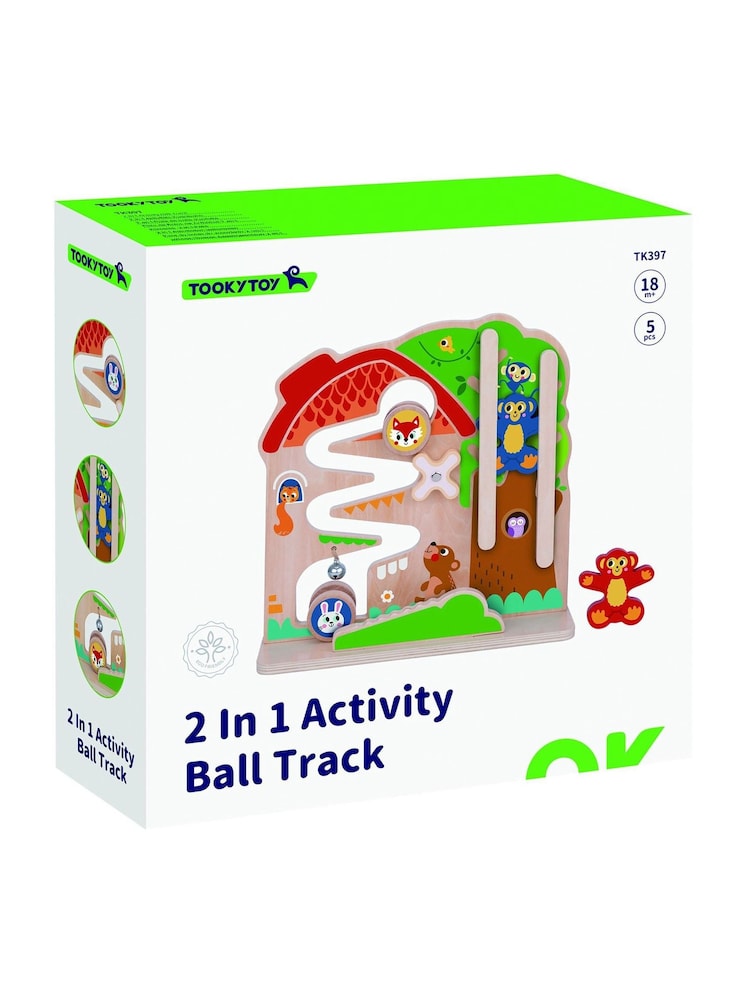 Tooky Toy 2 in 1 Activity Ball Game - Image 1 of 4