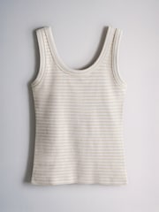 وردي/رمادي بخيوط شاحبة/أبيض/محايد مخطّط - سترات مضلعة فتحة رقبة واسعة طقم من 5 قطعة - صورة 5 من 8