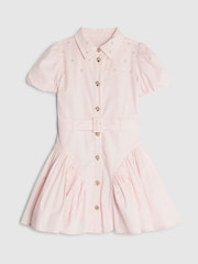 River Island Pink Embellished Shirt Dress - Image 1 of 3