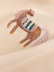 Brown/Cream Horse - Hauts côtelés à manches longues 5 Pack (3mois-7ans) - Image 9 de 9
