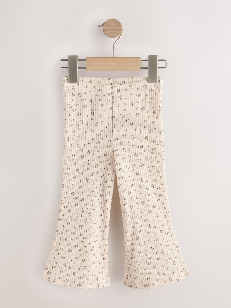 Nøytral - Ribbestrikkede Flare Leggings 5 Pakke (1 til327år) - Bilde 2 av 9 Nøytral - Ribbestrikkede Flare Leggings 5 Pakke (1 til327år) - Bilde 2 av 9