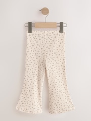 Nøytral - Ribbestrikkede Flare Leggings 5 Pakke (1 til327år) - Bilde 7 av 9