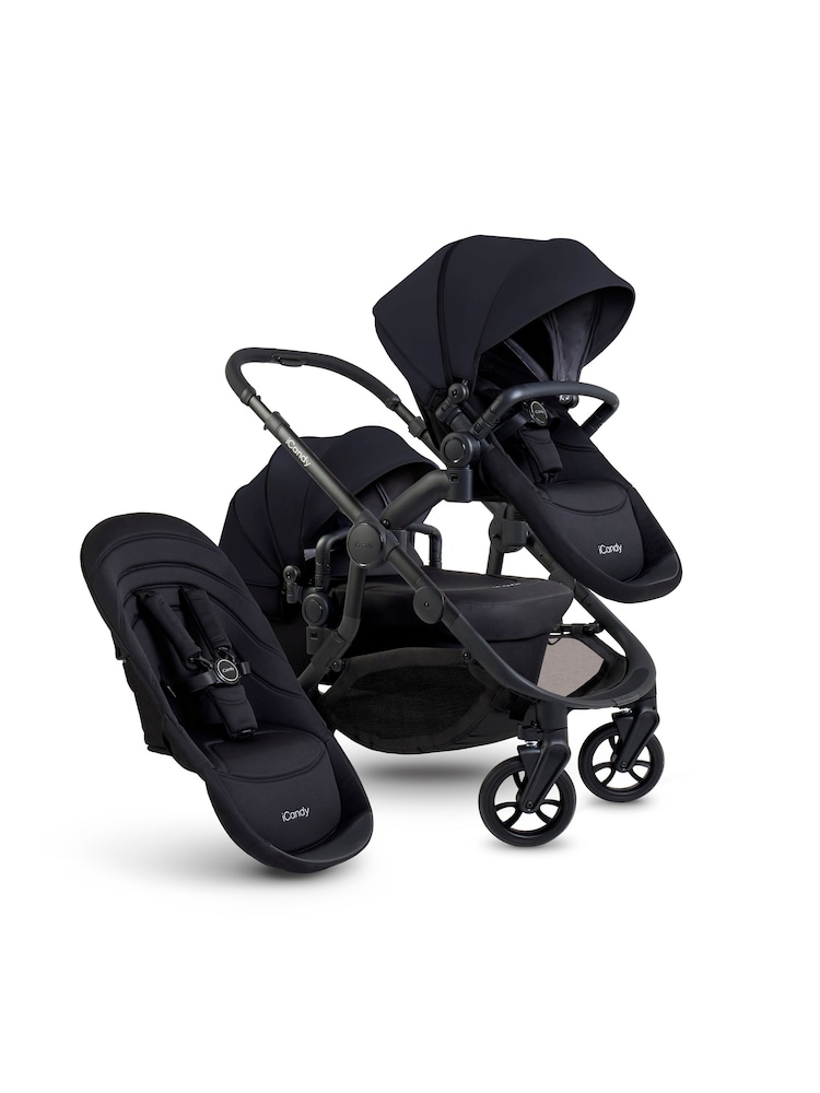 iCandy Black Latte Orange4 Double Complete Bundle - Image 1 of 6