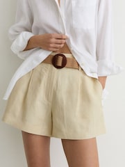 Reiss Neutral Matilda Short - Image 1 of 6