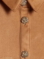 River Island Brown Suedette Prom Dress - Image 4 of 4