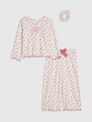 River Island Rosebud Monogram Pyjamas - Imaginea 1 din 4