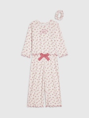 River Island Rosebud Monogram Pyjamas - Imaginea 2 din 4