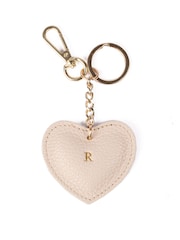 LRM Goods Natural The Leather Heart Keyring - Image 2 of 2