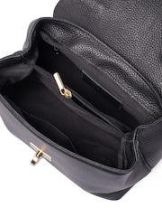LRM Goods The Lucinda Leather Top Handle Black Bag - Image 4 of 4