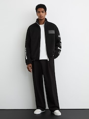 McLaren Black Racing Logo Fleece Jacket Unisex-Fit - Image 3 of 9