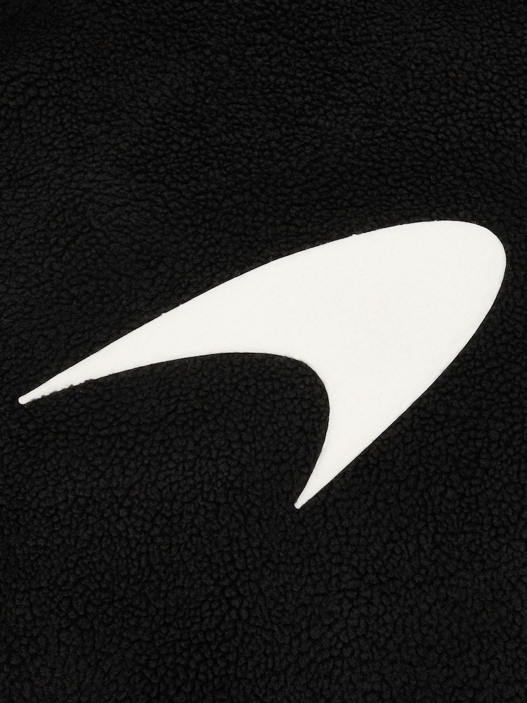 McLaren Black Racing Logo Fleece Jacket Unisex-Fit - Image 9 of 9