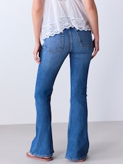 Jasnoniebieski - Authentic Flare Jeans - Obraz 4 z 9