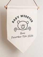 Teddy Bear New Baby Hanging Flag by No Ordinary Gift - Image 2 of 3