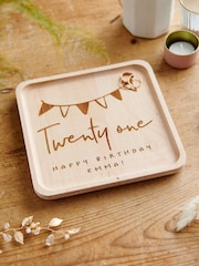 Personalised Birthday Trinket Tray by No Ordinary Gift - Image 1 of 1