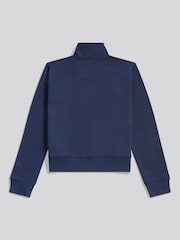 U.S. Polo Assn. Blue Double Horsemen ¼ Zip Sweatshirt - Image 6 of 7