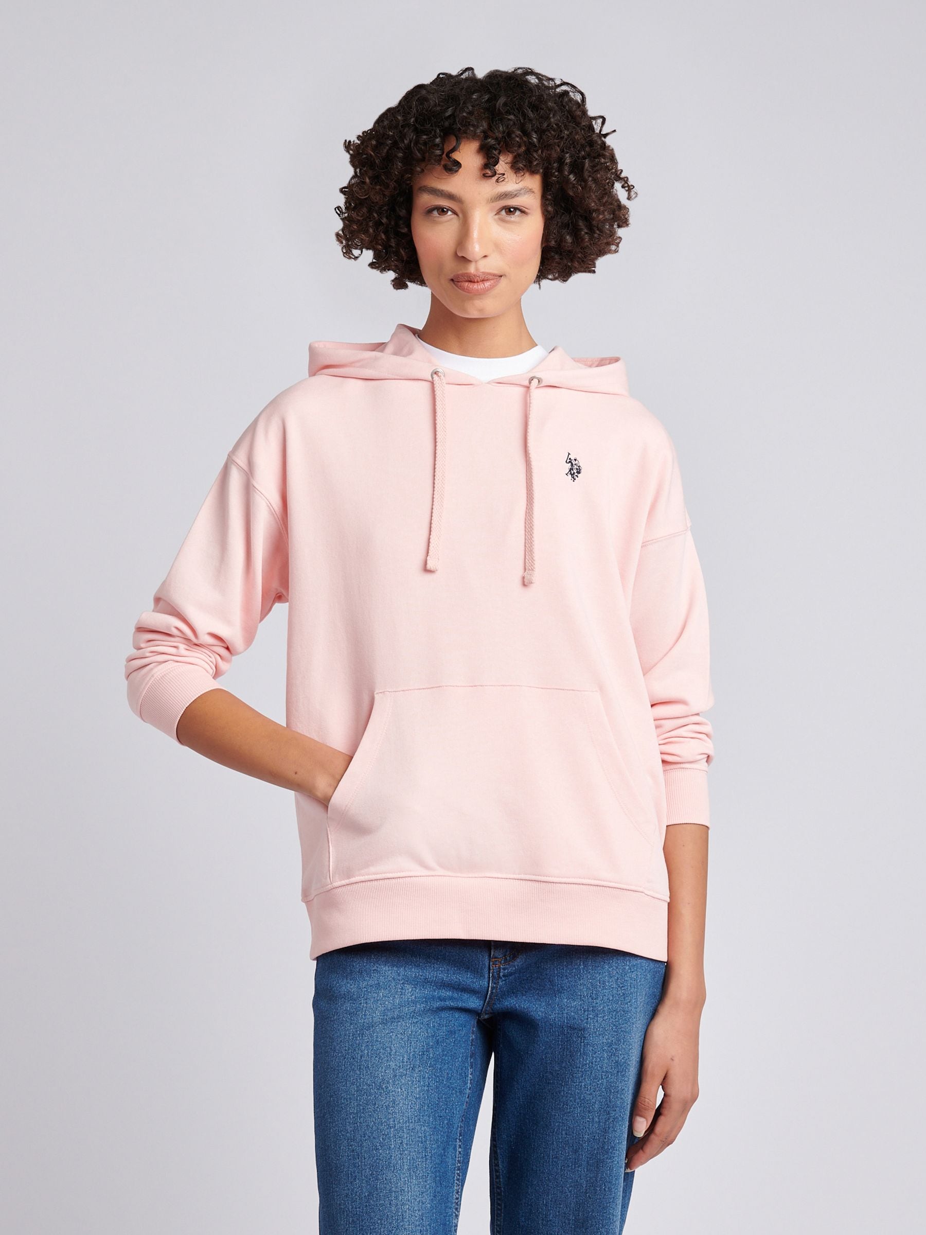 Next：日本 ピンク - U.S. Polo Assn ダブルホースメン パーカー from