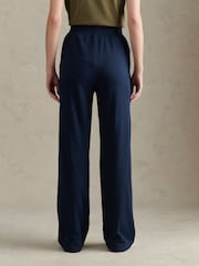 أزرق - من U.S. Polo Assn. بنطلون رياضي رِجل واسعة مستدق الطرف - صورة 4 من 8