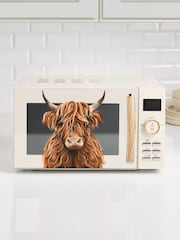 Cream Malvern Hamish Microwave - Image 1 of 1