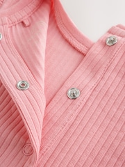 Ecru - Knit Baby Bodysuit & Dungaree 2 Piece Set (0mths-2yrs) - Larawan 15 ng 16