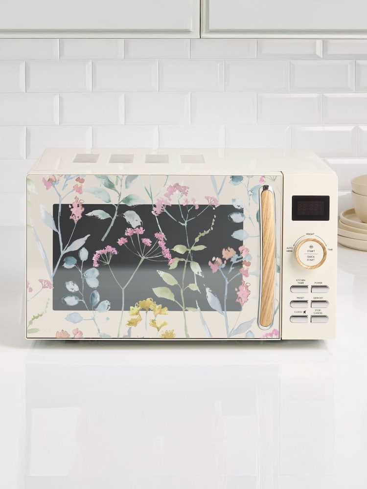 Multi Floral Malvern Microwave - Image 1 of 1 Multi Floral Malvern Microwave - Image 1 of 1