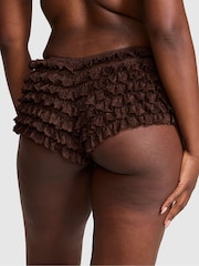 Victoria's Secret Pink Ganache Nude Bloomer Mesh Knickers - Image 2 of 2