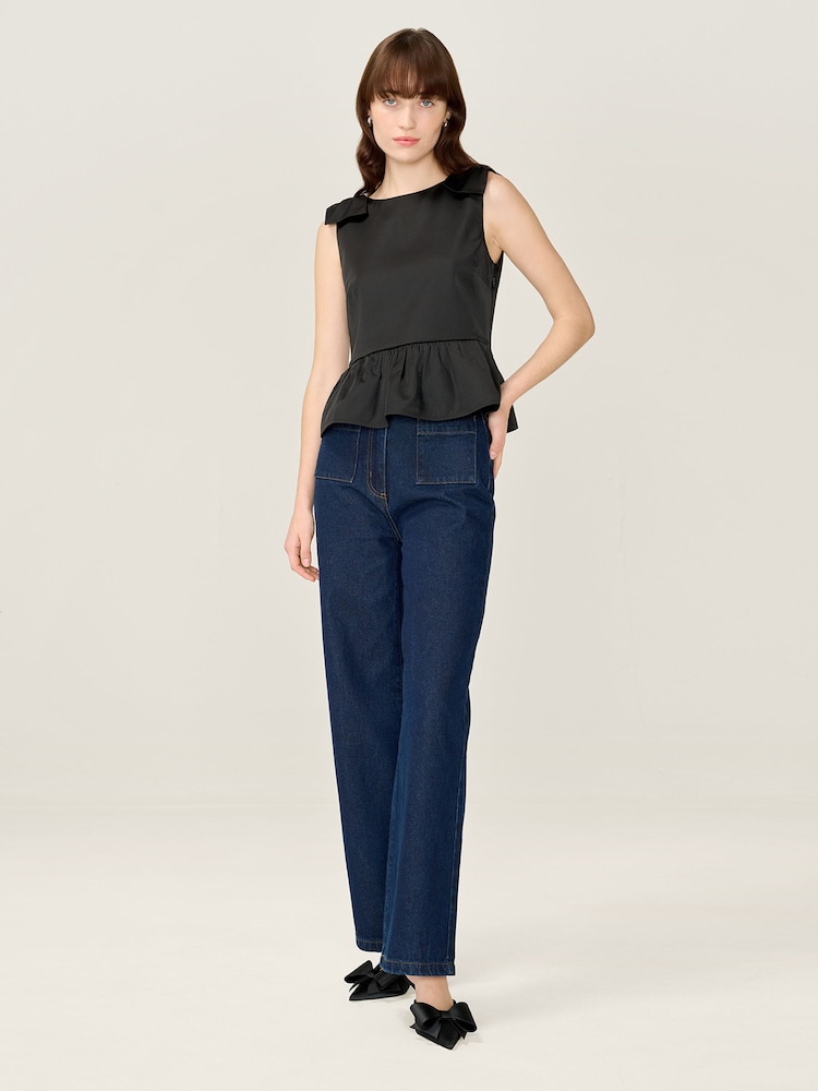 Omnes Black Keelee Top - Image 1 of 4 Omnes Black Keelee Top - Image 1 of 4