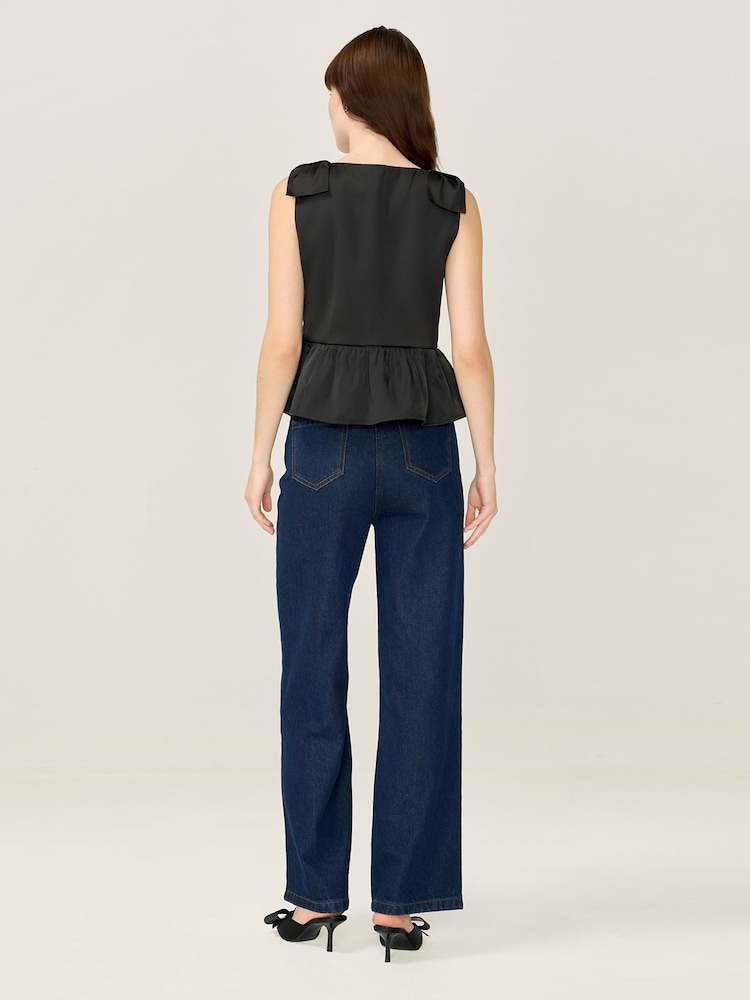 Omnes Black Keelee Top - Image 2 of 4 Omnes Black Keelee Top - Image 2 of 4