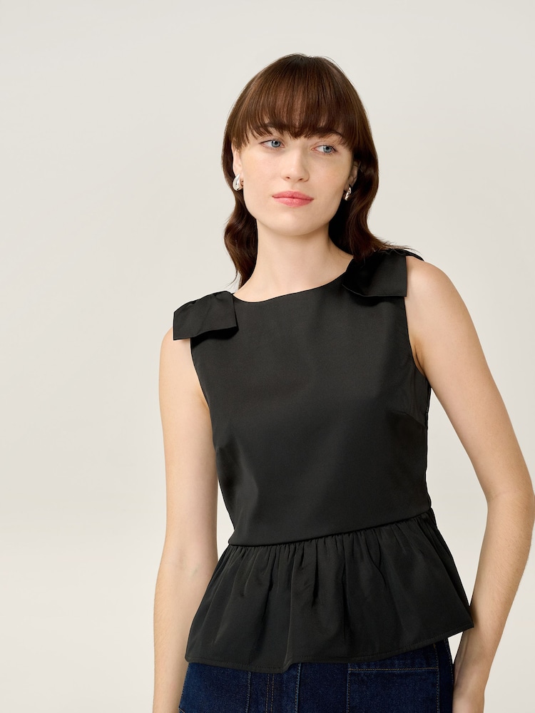 Omnes Black Keelee Top - Image 4 of 4 Omnes Black Keelee Top - Image 4 of 4