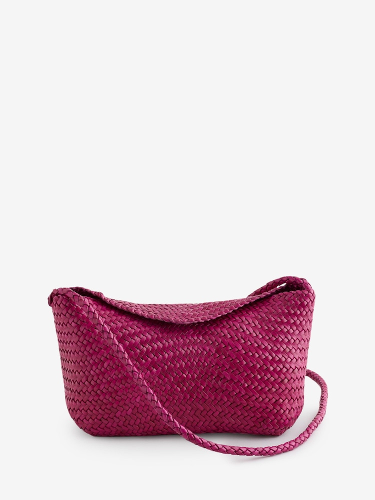 Pink - Dragon Diffusion Corsina Weave Cross-Body Bag - Larawan 1 ng 6