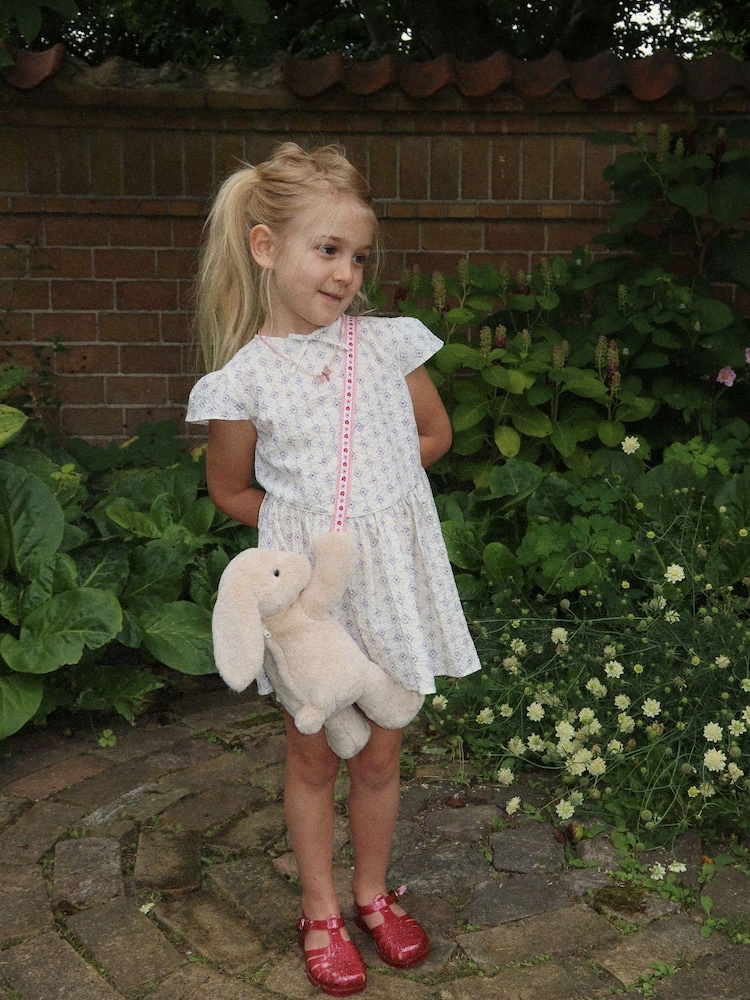 Konges Sløjd Natural Bunny Teddy Cross-Body Bag - Image 1 of 3