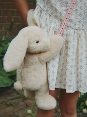 Konges Sløjd Natural Bunny Teddy Cross-Body Bag - Image 2 of 3