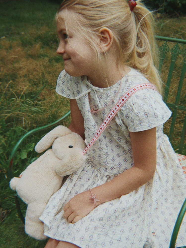 Konges Sløjd Natural Bunny Teddy Cross-Body Bag - Image 3 of 3