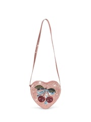 Konges Sløjd Pink Glitter Cherry Print Cross-Body Bag - Image 1 of 3
