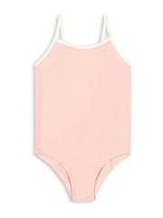 Konges Sløjd Pink Bowie Low Back Swimsuit With Bow Detail - Image 1 of 3