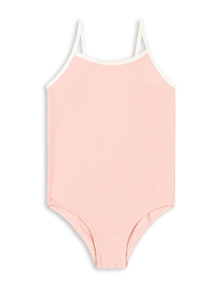 Konges Sløjd Pink Bowie Low Back Swimsuit With Bow Detail - Image 1 of 3