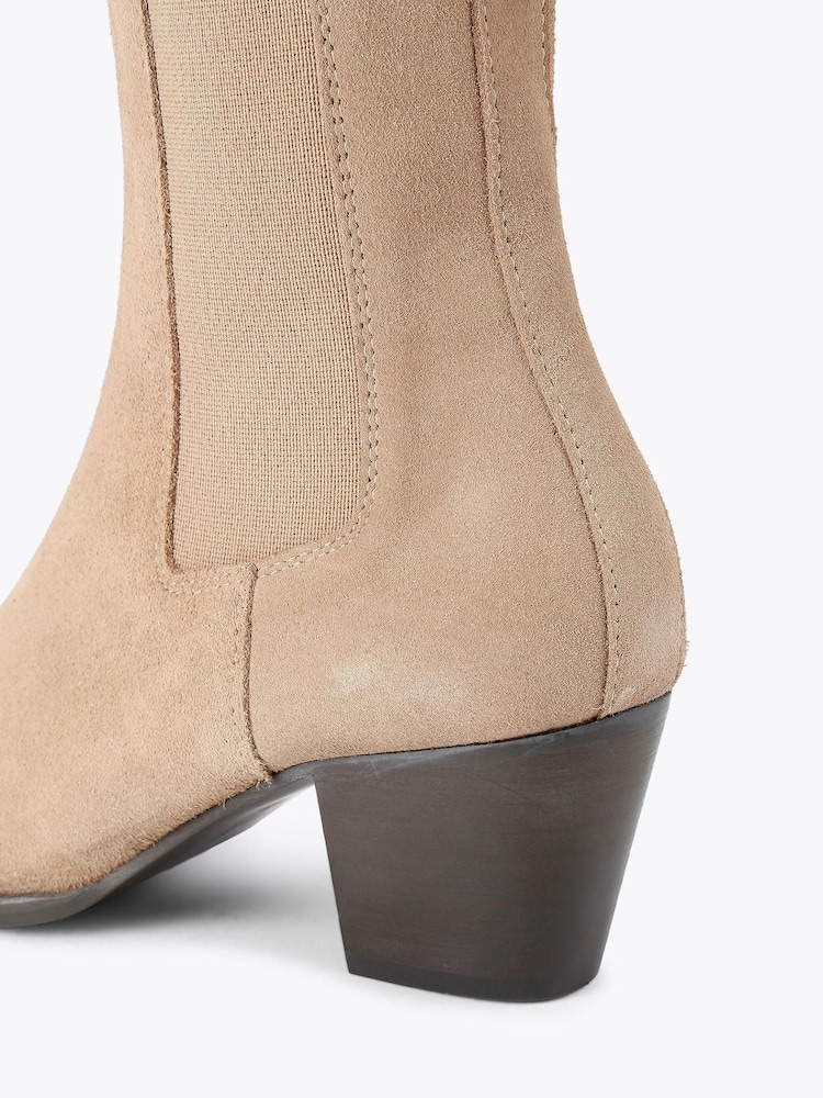 Carvela Nude Riva Ankle Boots - Image 5 of 5 Carvela Nude Riva Ankle Boots - Image 5 of 5