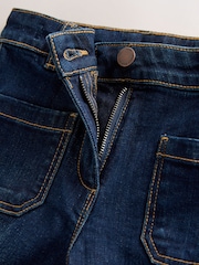 Blue Rinse Wash Denim Flared Trousers (3-16yrs) - Image 8 of 9