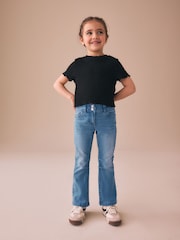 Denim azul medio - Bajo Rise Flared Jeans (3-16yrs) - Imagen 2 de 8