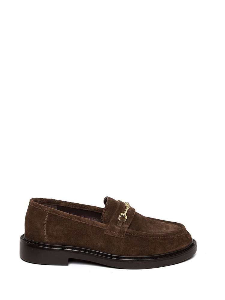 Steve Madden Huddles Brown Loafers - Image 1 of 5