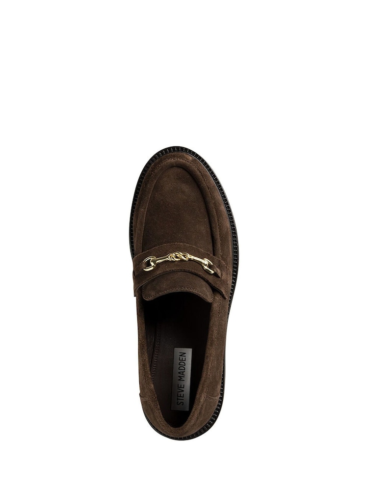 Steve Madden Huddles Brown Loafers - Image 5 of 5