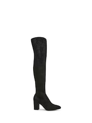 Steve Madden Crosswalk High Black Boots - Image 1 of 6
