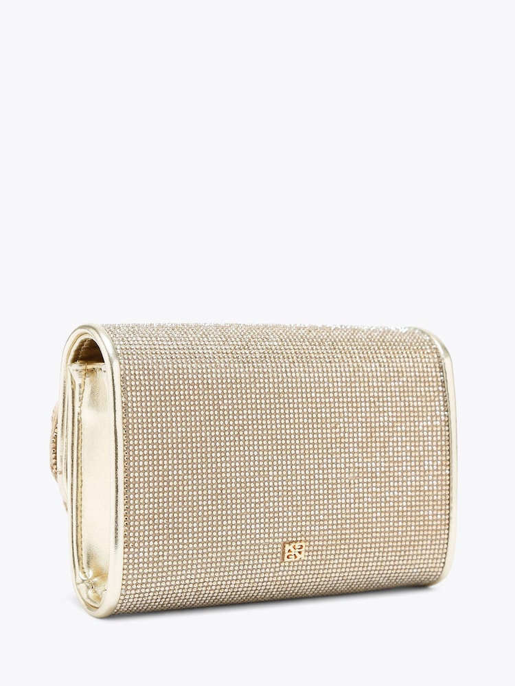 KG Kurt Geiger Gold Allegra Bag - Image 2 of 4