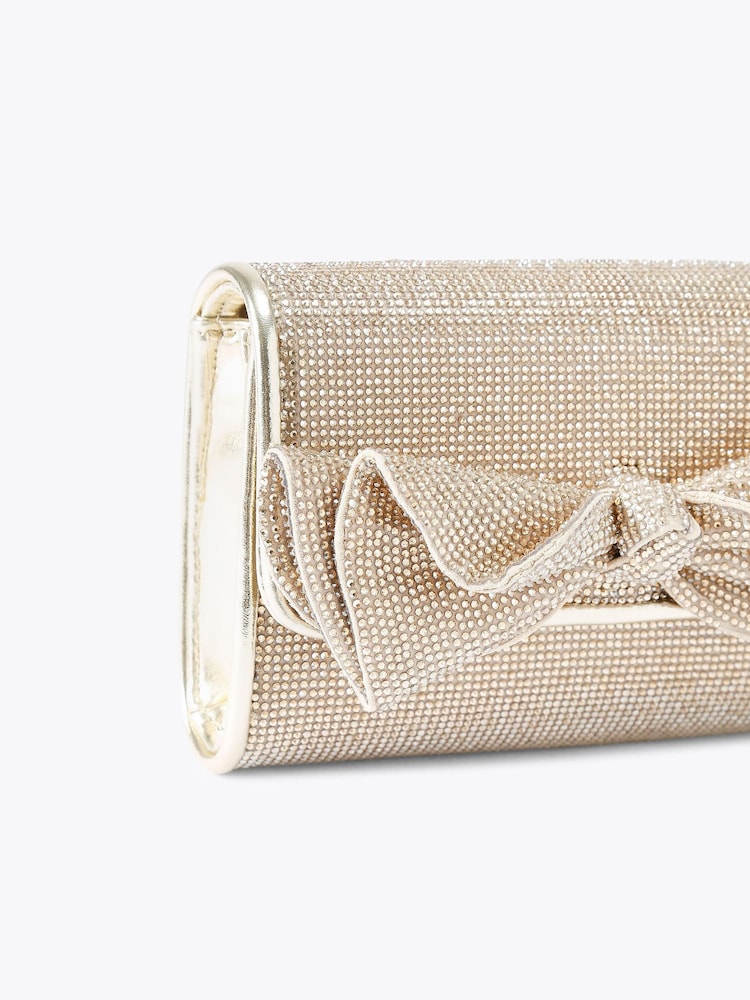 KG Kurt Geiger Gold Allegra Bag - Image 4 of 4