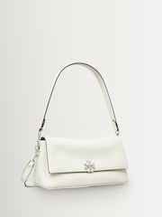 Tory Burch White Charlie Small Shoulder Bag - Image 4 of 6