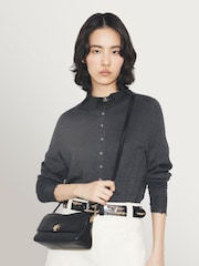 Tory Burch Black Charlie Small Shoulder Bag - Image 3 of 7